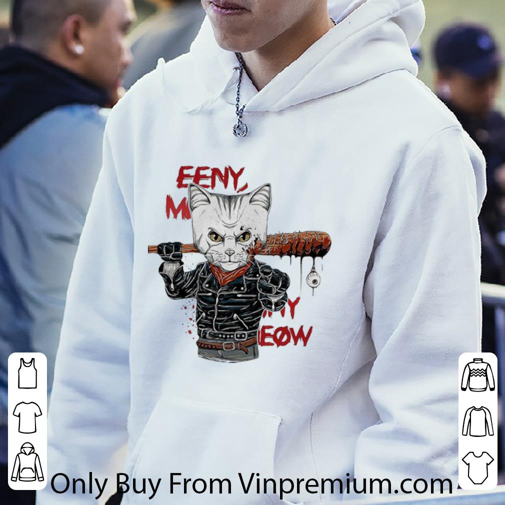 1878588c original negan cat eeny meeny miny meow shirt 4 - Original Negan Cat Eeny Meeny Miny Meow shirt