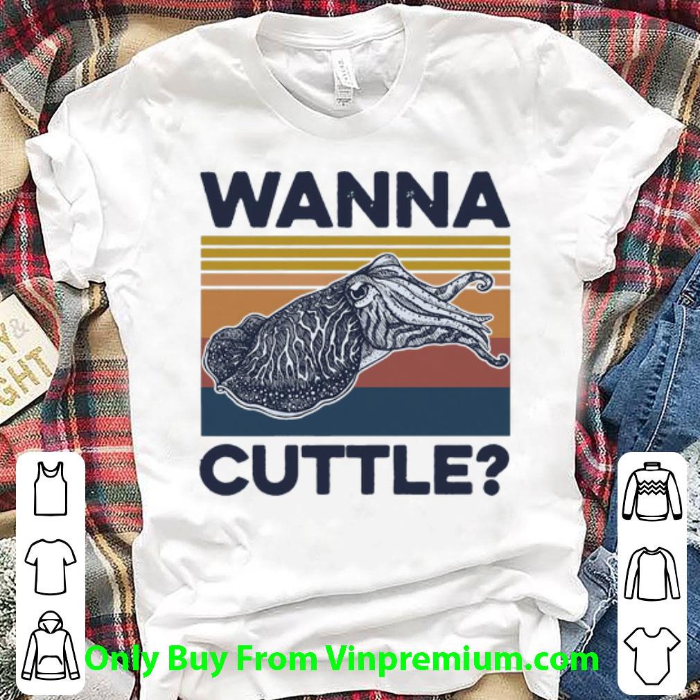 Top Vintage Wanna Cuttle shirt
