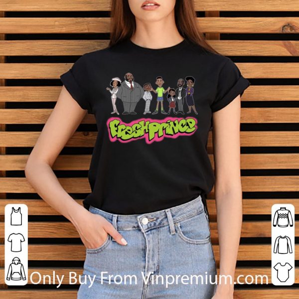 Great The Fresh Prince Of Bel Air Cartoon Characters shirt