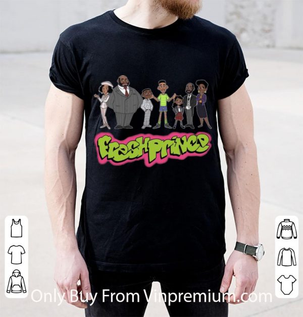 Great The Fresh Prince Of Bel Air Cartoon Characters shirt