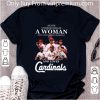 Nice Never Underestimate A Woman Who Understands Baseball And Love Cardinals shirt