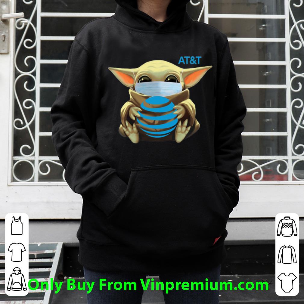 Awesome Star Wars Baby Yoda Mask Hug AT T shirt 4 - Awesome Star Wars Baby Yoda Mask Hug AT&T shirt
