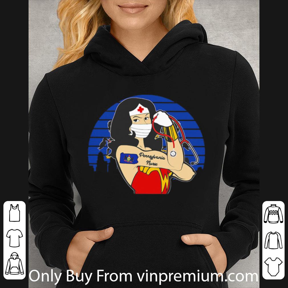 Original Vintage Wonder Woman Pennylane Nurse Stethoscope Covid 19 shirt 4 - Original Vintage Wonder Woman Pennylane Nurse Stethoscope Covid-19 shirt