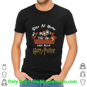 Top Stay At Home And Read Harry Potter Face Mask Covid-19 shirt