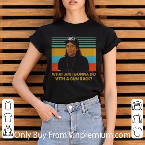 Great Vintage Wayne Campbell What Am I Gonna Do With A Gun Rack shirt 2
