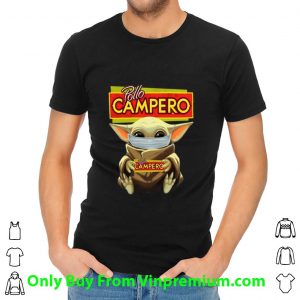 Top Star Wars Baby Yoda Face Mask Hug Pollo Campero shirt 1