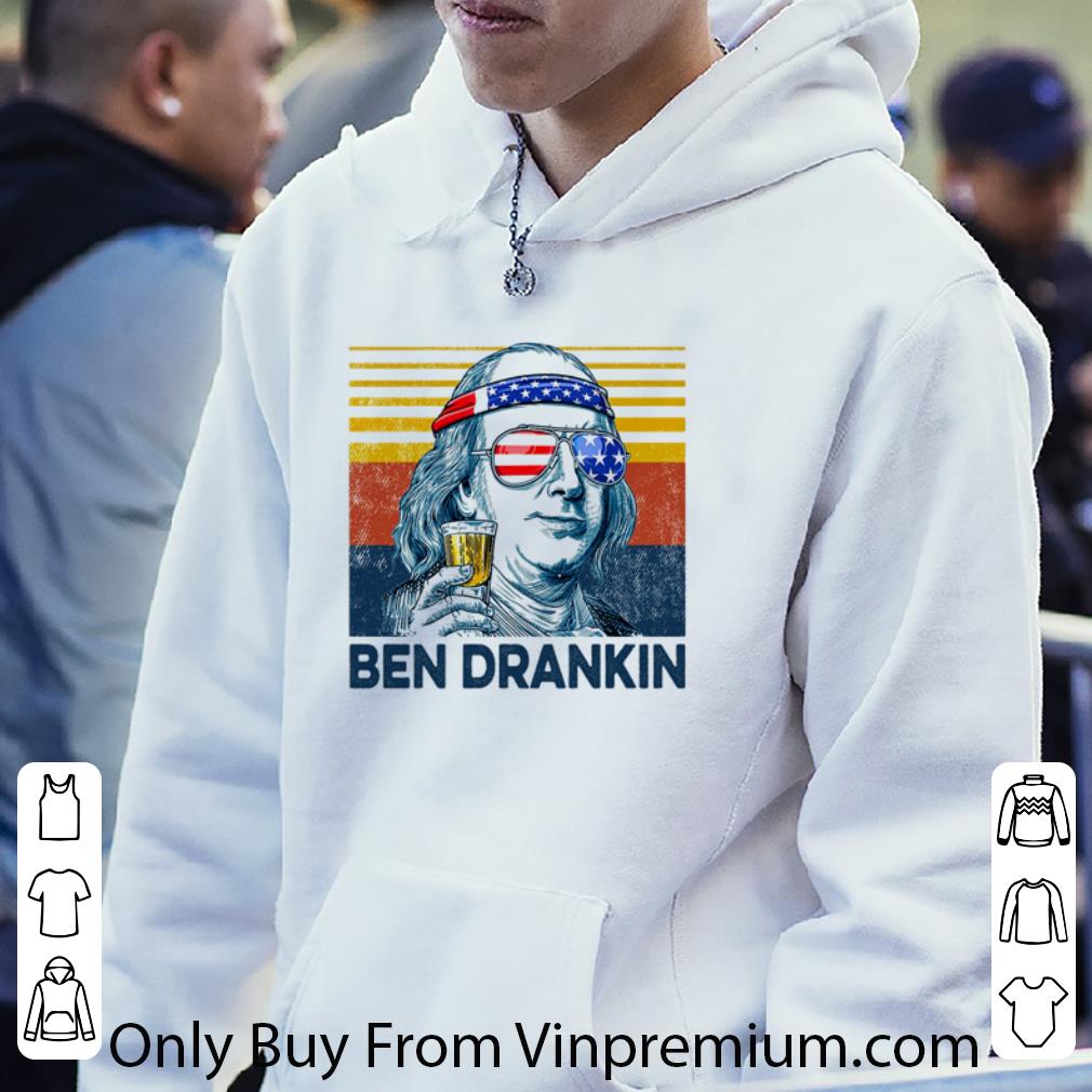 0e0220c1 original vintage ben drankin benjamin franklin independence day shirt 4 - Original Vintage Ben Drankin Benjamin Franklin Independence Day shirt