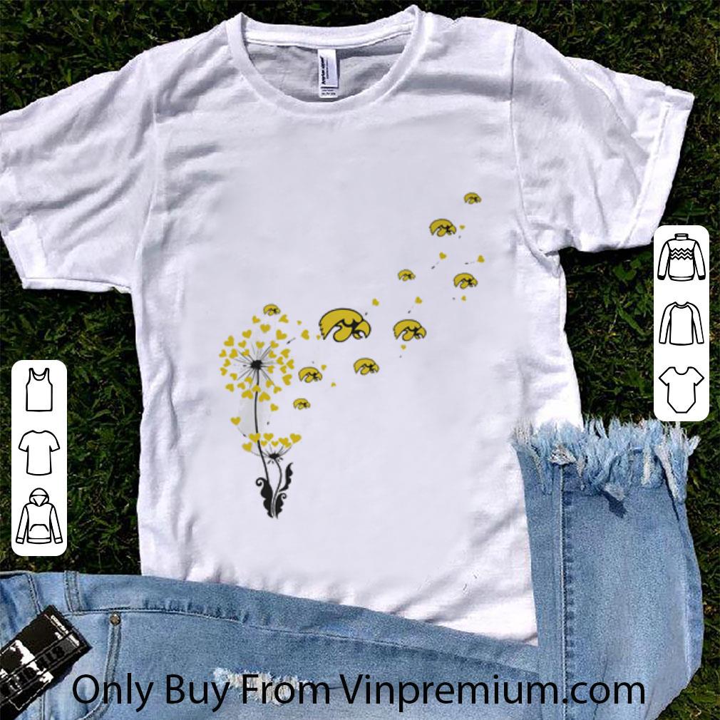 Nice Dandelion Flower Iowa Hawkeye shirt