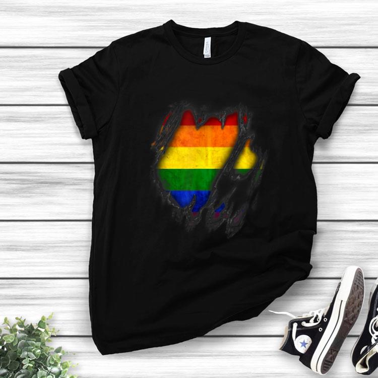 LGBT Inside Me Funny Shirt