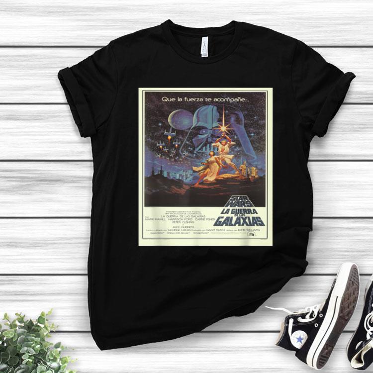 Star Wars La Guerra De Las Galaxias Movie Poster Shirt