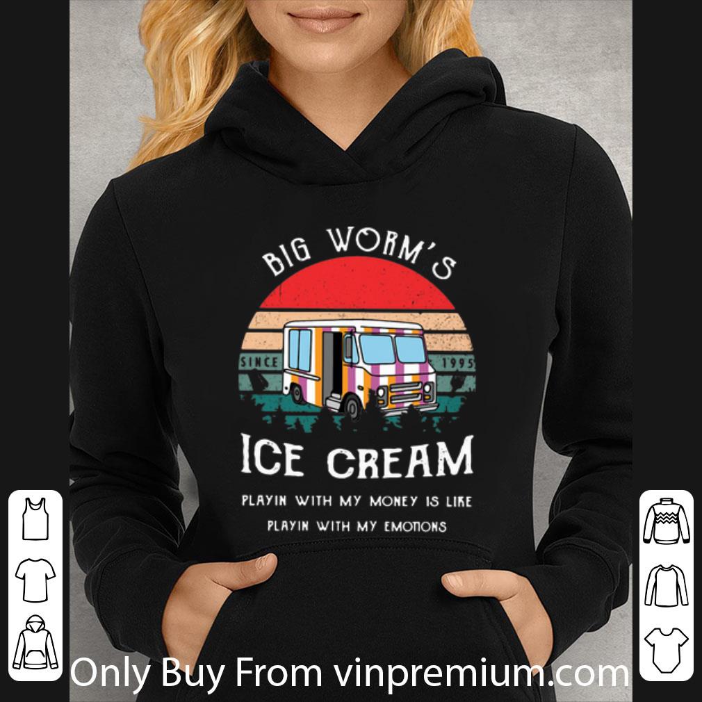 20c166e9 pretty vintage big worms ice cream playin with my money shirt 4 - Pretty Vintage Big Worms Ice Cream Playin With My Money shirt