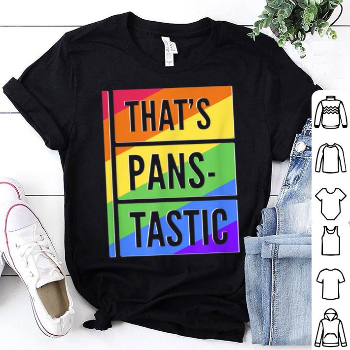 Pantastic Pansexual Bisexual LGBT Pride Flag Gift Shirt