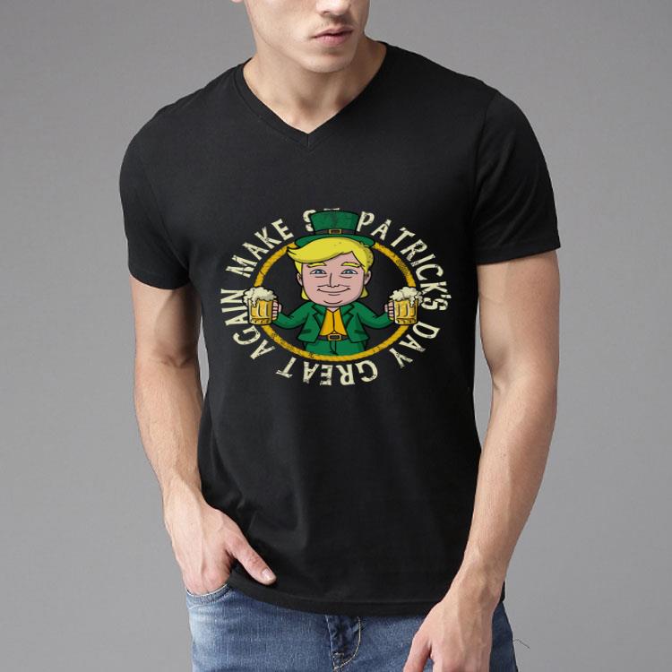 Make St Patrick's Day Great Again Irish Shirt