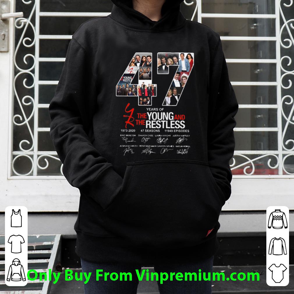 35857d01 official 47 years of the young and the restless 1973 2020 signatures shirt 4 - Official 47 Years Of The Young And The Restless 1973-2020 Signatures shirt