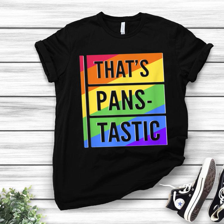 Pantastic Pansexual Bisexual LGBT Pride Flag Gift Shirt