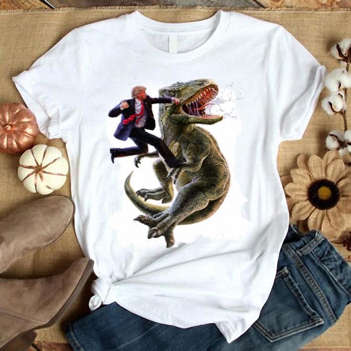 President Donald Trump Knockout Punch Tyrannosaurus Shirt