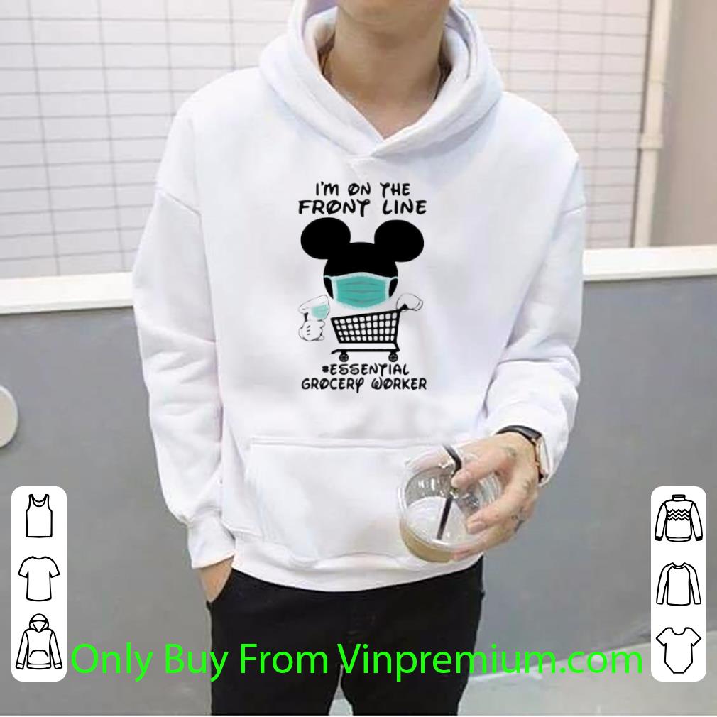69a0a032 nice mickey mouse i m on the front line essential grocery worker covid 19 shirt 4 - Nice Mickey Mouse I’m On The Front Line Essential Grocery Worker Covid-19 shirt