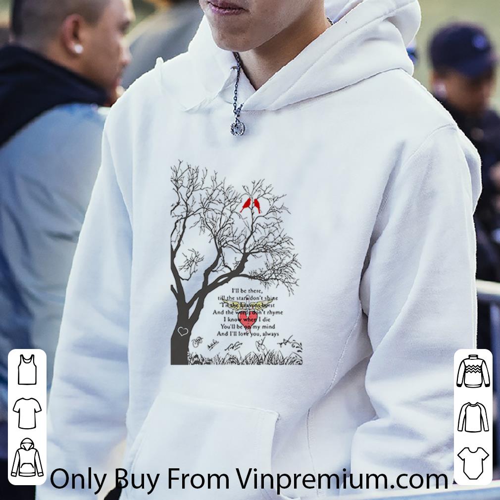 6afa550a premium bon jovi always lyrics tree shirt 4 - Premium Bon Jovi Always Lyrics Tree shirt