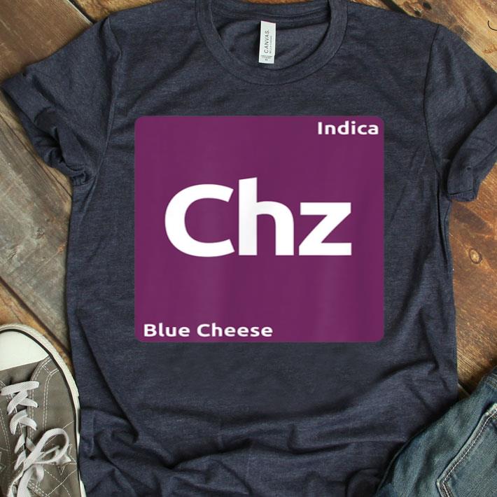 Blue Cheese Indica Cannabis Strain Periodic Table Shirt