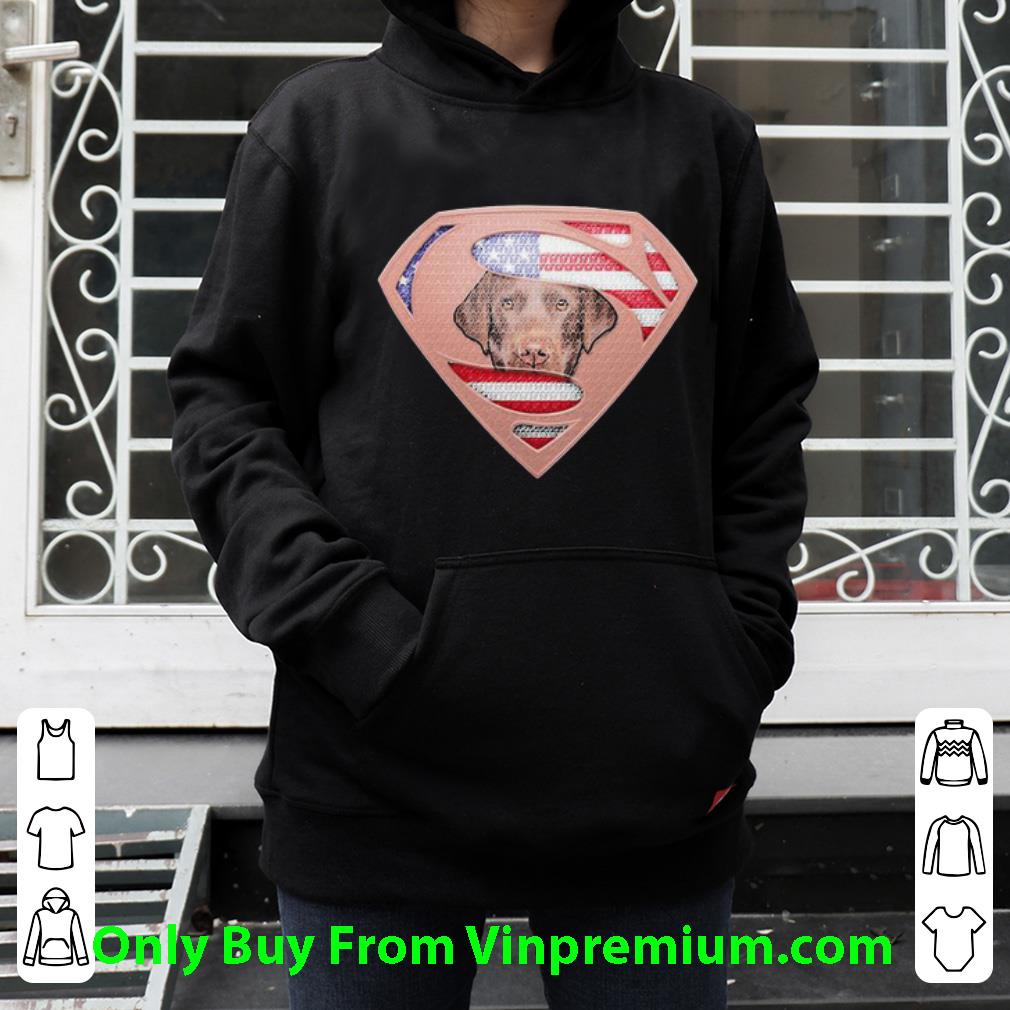7a2a4bc8 awesome superman american flag labrador retriever shirt 4 - Awesome Superman American Flag Labrador Retriever shirt