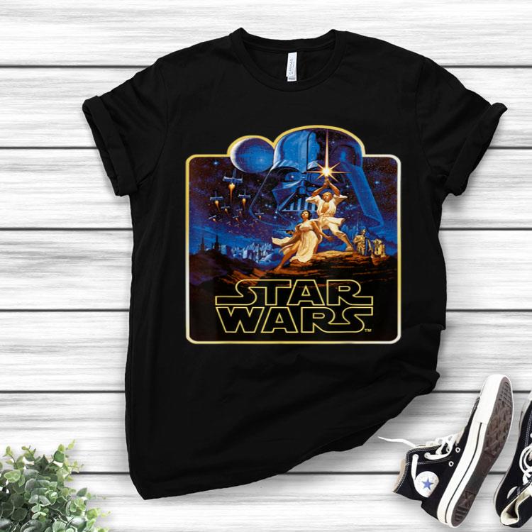Star Wars Vintage Poster Art Graphic Shirt
