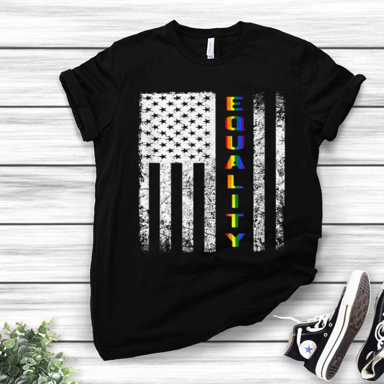 LGBT Equality - LGBT Pride LGBT Rainbow Flag Gift Shirt