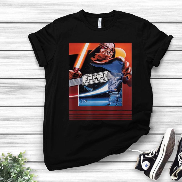 Star Wars The Empire Strikes Back Retro 80s Poster Shirt