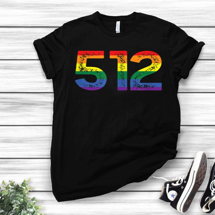 LGBT Austin Texas 512 Austin LGBT Pride Lgbt Austin Flag Shirt