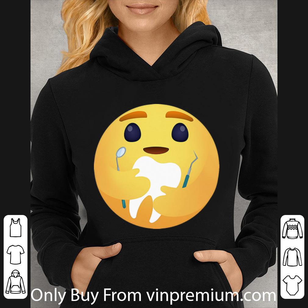 99575ae3 nice facebook care emoji hug dentist shirt 4 - Nice Facebook Care Emoji Hug Dentist shirt