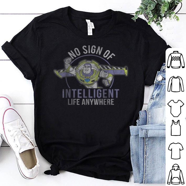 Buzz Lightyear No Intelligent Life Toy Story Movie Shirt