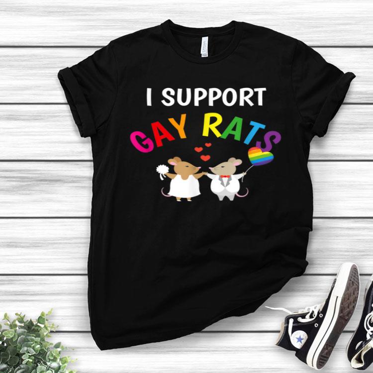 Gay Lesbian Rats Wedding Pride Celebration LGBT Rights Shirt