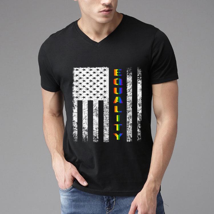 LGBT Equality - LGBT Pride LGBT Rainbow Flag Gift Shirt