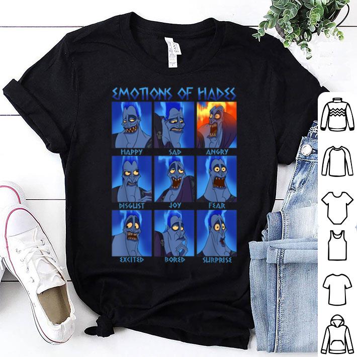 Hercules Hades Emotions Retro Poster Shirt