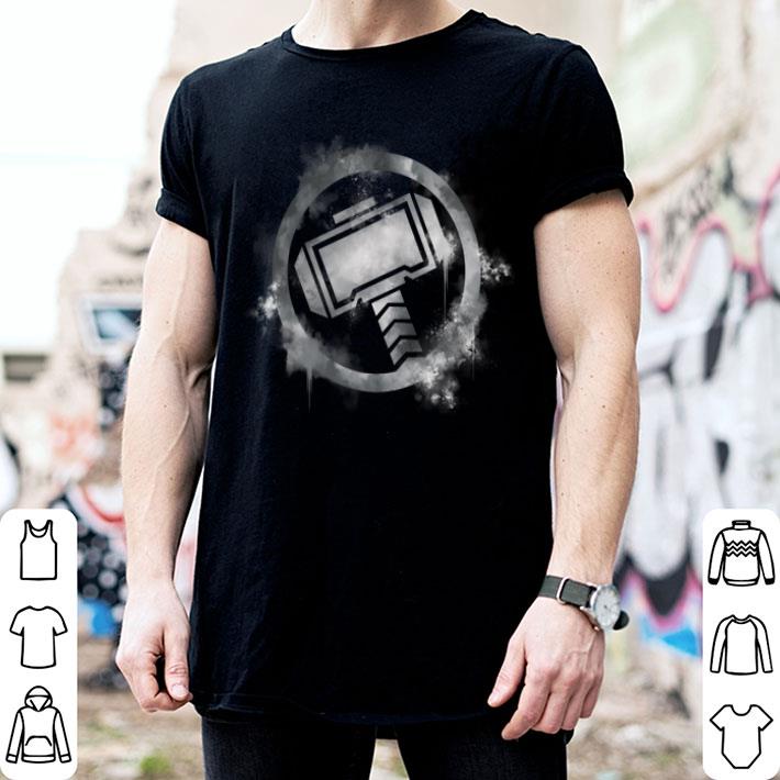 Avengers Endgame Thor Spray Paint Logo Shirt