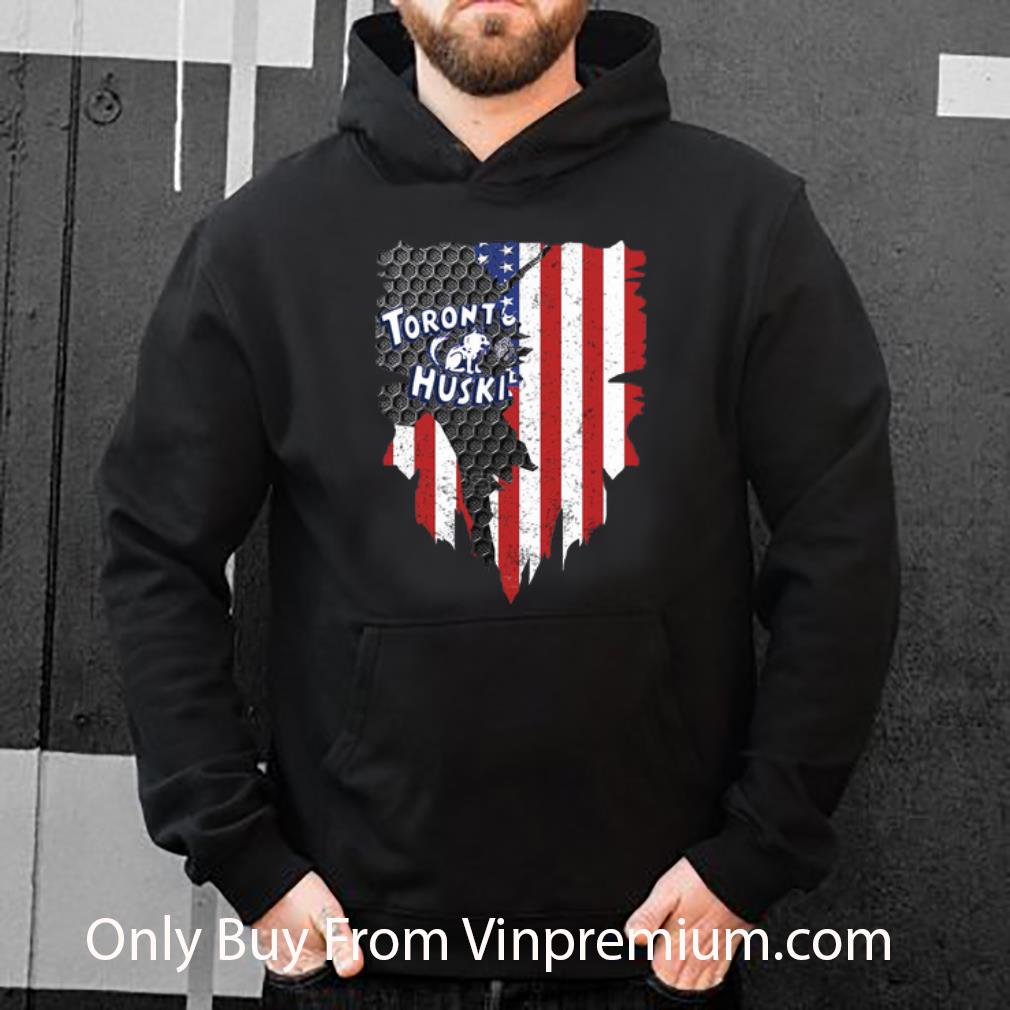b77898f5 nice toronto huskies american flag shirt 4 - Nice Toronto Huskies American Flag shirt
