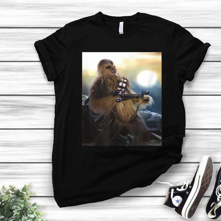Star Wars Chewbacca Crossbow Portrait Painting Shirt
