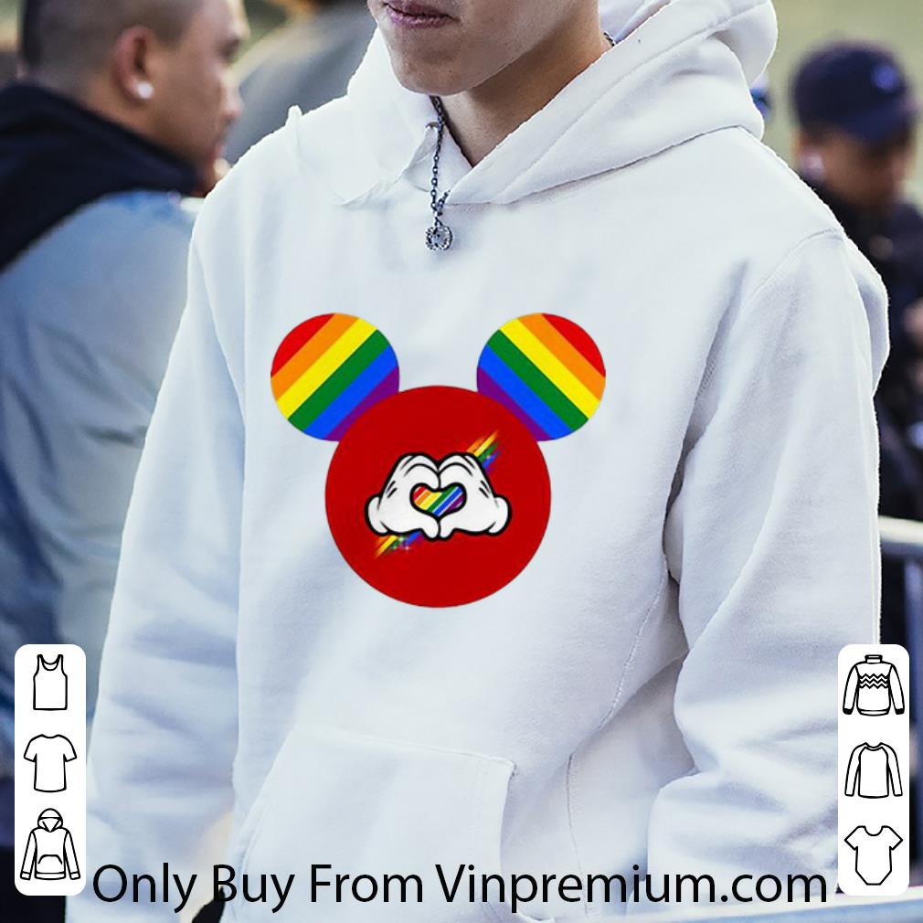 c22d4017 nice mickey mouse lgbt heart shirt 4 - Nice Mickey Mouse LGBT Heart shirt