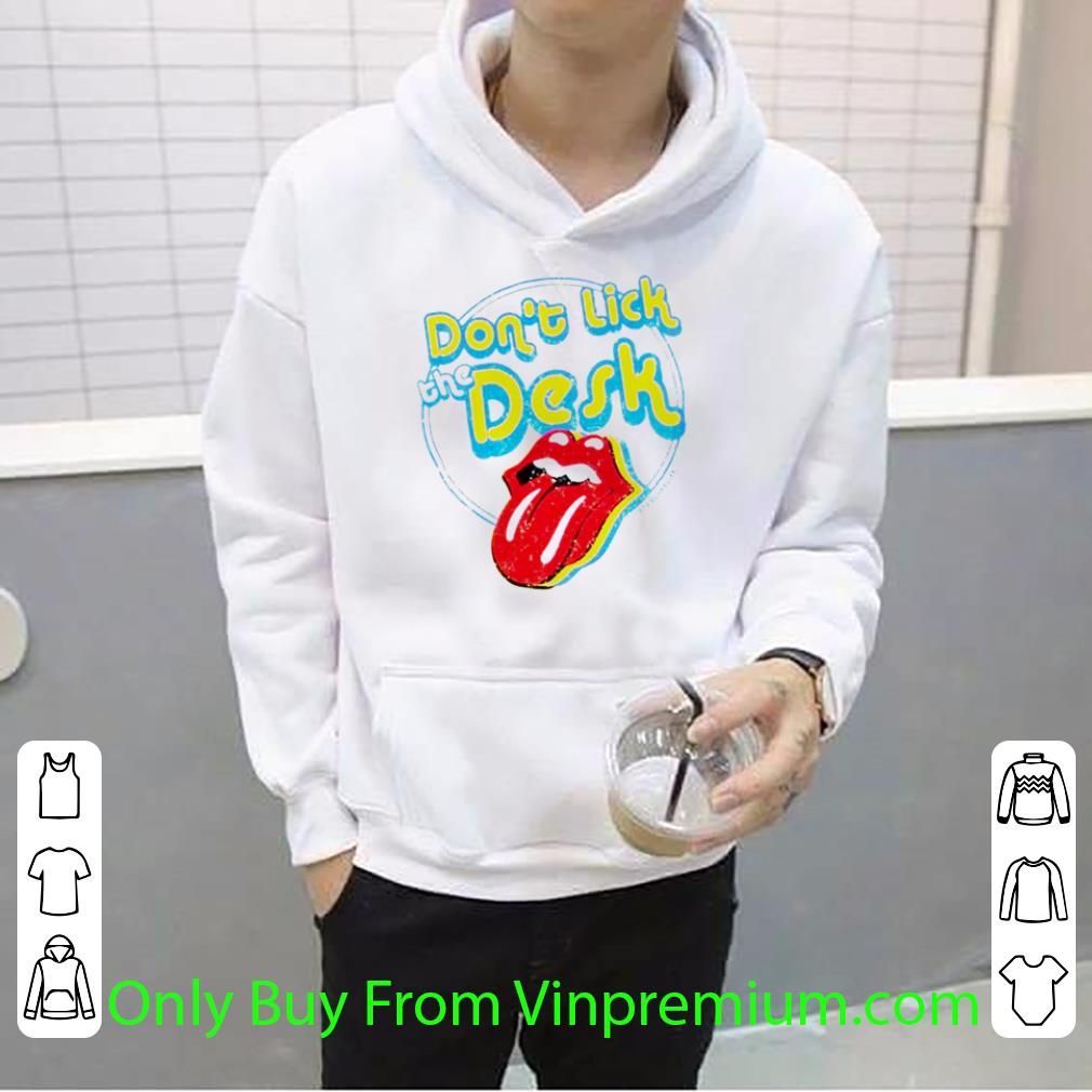 c5e16359 hot stones rolling don t lick the desk lips shirt 4 - Hot Stones Rolling Don’t Lick The Desk Lips shirt