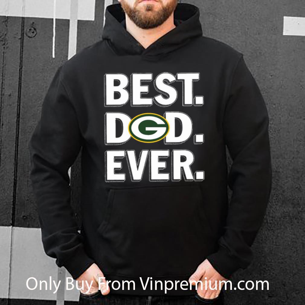 c8821c81 official green bay packers best dad ever happy father s day shirt 4 - Official Green Bay Packers Best Dad Ever Happy Father's Day shirt