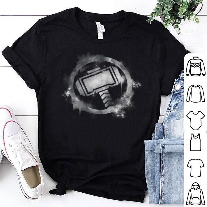 Avengers Endgame Thor Spray Paint Logo Shirt