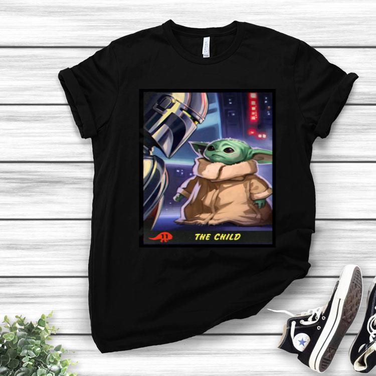 Star Wars The Mandalorian The Child Trading Card Shirt