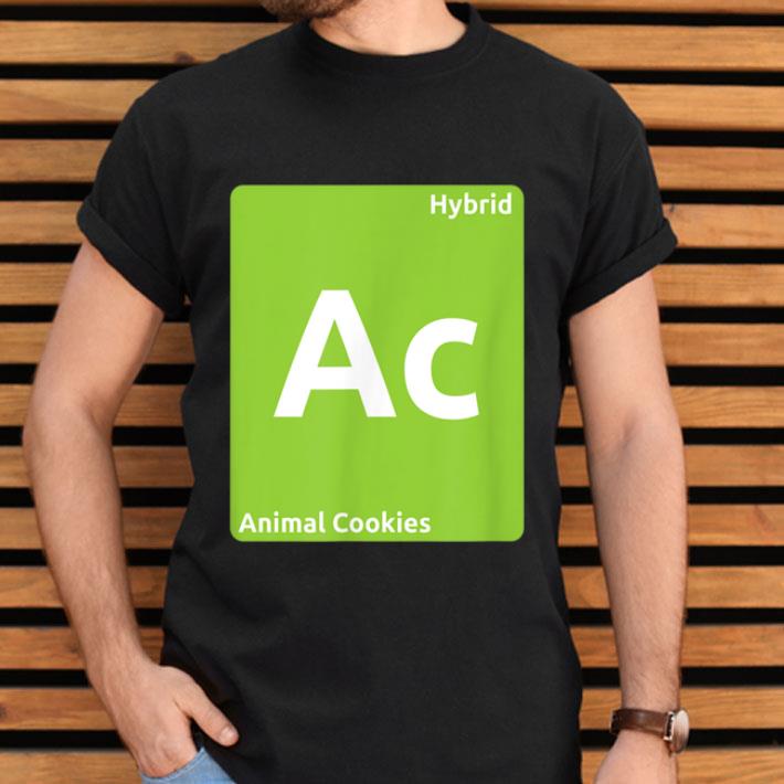 Animal Cookies Hybrid Cannabis Strain Periodic Table Shirt