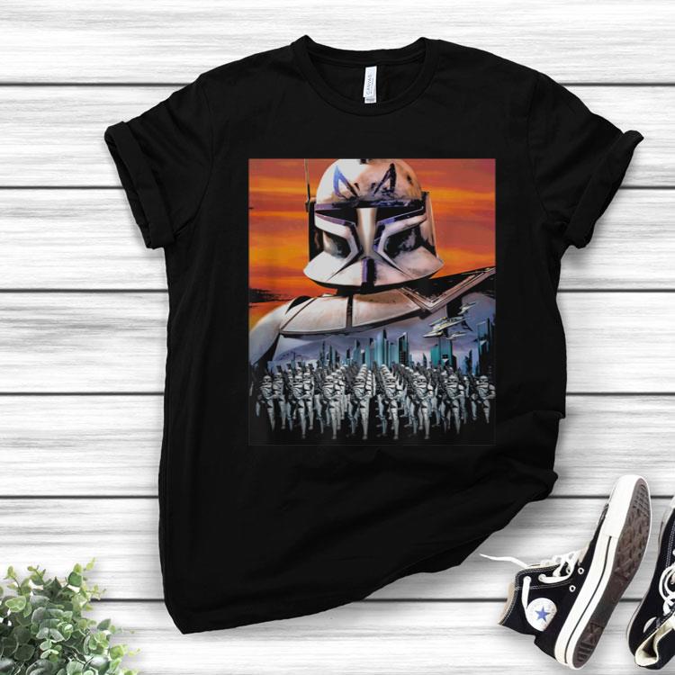 Star Wars Clone Wars Captain Rex Clone Troopers Shirt