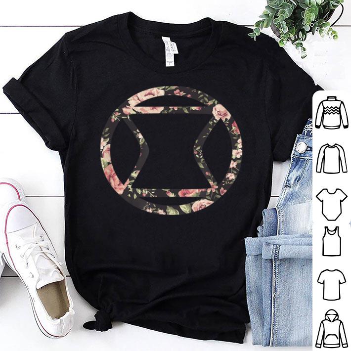 Black Widow Floral Graphic Shirt