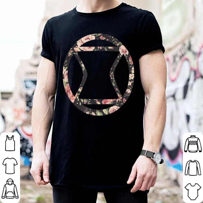 Black Widow Floral Graphic Shirt