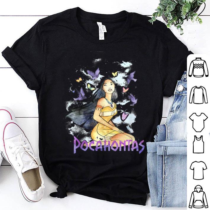 Pocahontas Watercolors Of The Wind Graphic Shirt