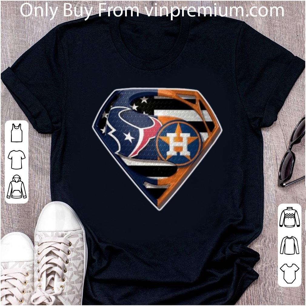 Nice Superman Houston Texas And Houston Astros shirt