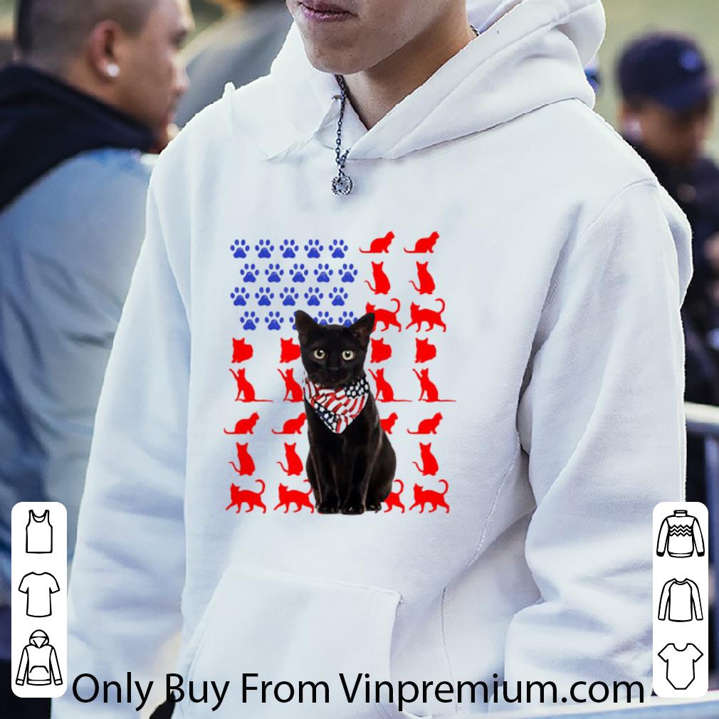 fafeb0ae awesome black cat american flag independence day shirt 4 - Awesome Black Cat American Flag Independence Day shirt