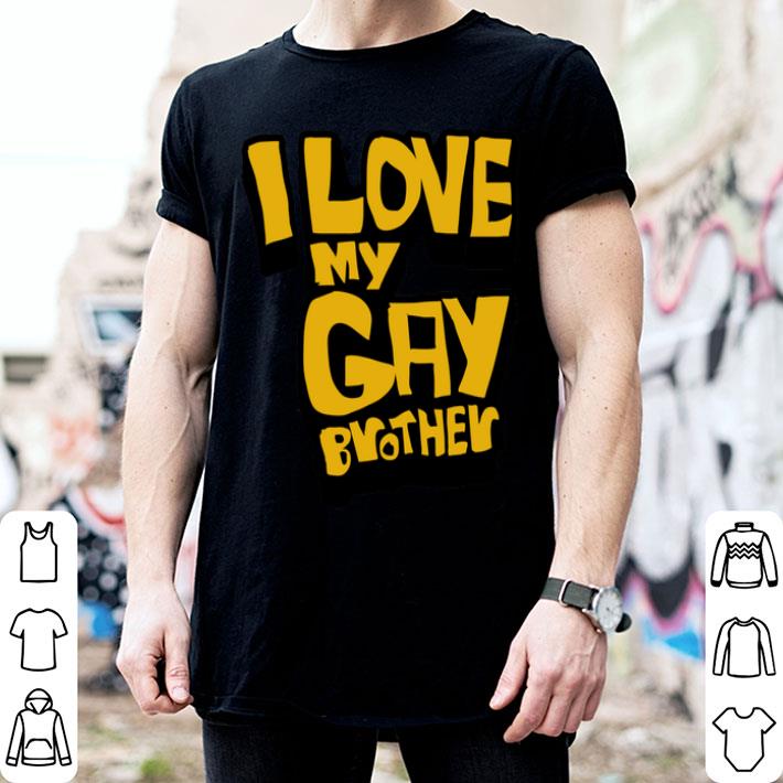 Gay Brother Love Pride LGBT Sibling Love is Forever Shirt