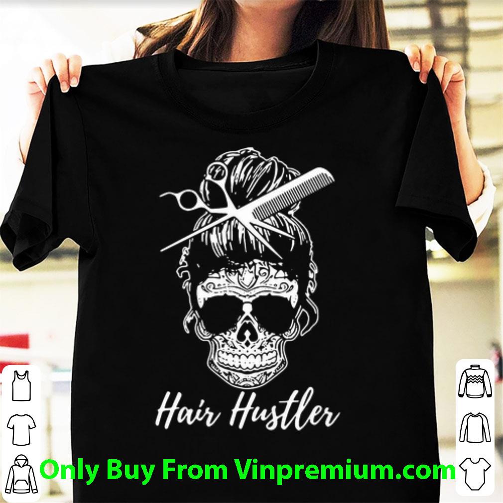 Official Skull Hair Hustler shirt